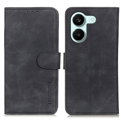 KHAZNEH Retro Texture Flip Leather Phone Case, For Redmi A7 Pro 171mm/Poco C85x 5G, For Redmi Turbo 5 Max / Poco X8 Pro Max, For Redmi Turbo 5 5G / Poco X8 Pro 5G, For Redmi Note 15 Pro+ 5G Global 163.3, For Redmi Note 15 5G Global 164mm               ...