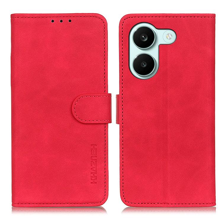 KHAZNEH Retro Texture Flip Leather Phone Case, For Redmi A7 Pro 171mm/Poco C85x 5G, For Redmi Turbo 5 Max / Poco X8 Pro Max, For Redmi Turbo 5 5G / Poco X8 Pro 5G, For Redmi Note 15 Pro+ 5G Global 163.3, For Redmi Note 15 5G Global 164mm               ...