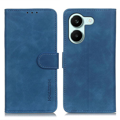 KHAZNEH Retro Texture Flip Leather Phone Case, For Redmi A7 Pro 171mm/Poco C85x 5G, For Redmi Turbo 5 Max / Poco X8 Pro Max, For Redmi Turbo 5 5G / Poco X8 Pro 5G, For Redmi Note 15 Pro+ 5G Global 163.3, For Redmi Note 15 5G Global 164mm               ...