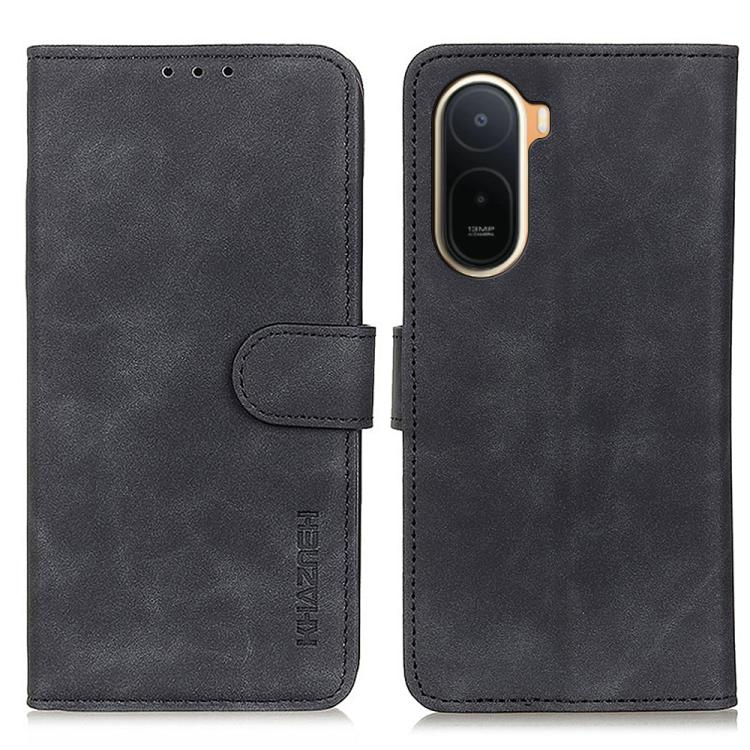 KHAZNEH Retro Texture Flip Leather Phone Case, For Redmi A7 Pro 171mm/Poco C85x 5G, For Redmi Turbo 5 Max / Poco X8 Pro Max, For Redmi Turbo 5 5G / Poco X8 Pro 5G, For Redmi Note 15 Pro+ 5G Global 163.3, For Redmi Note 15 5G Global 164mm               ...