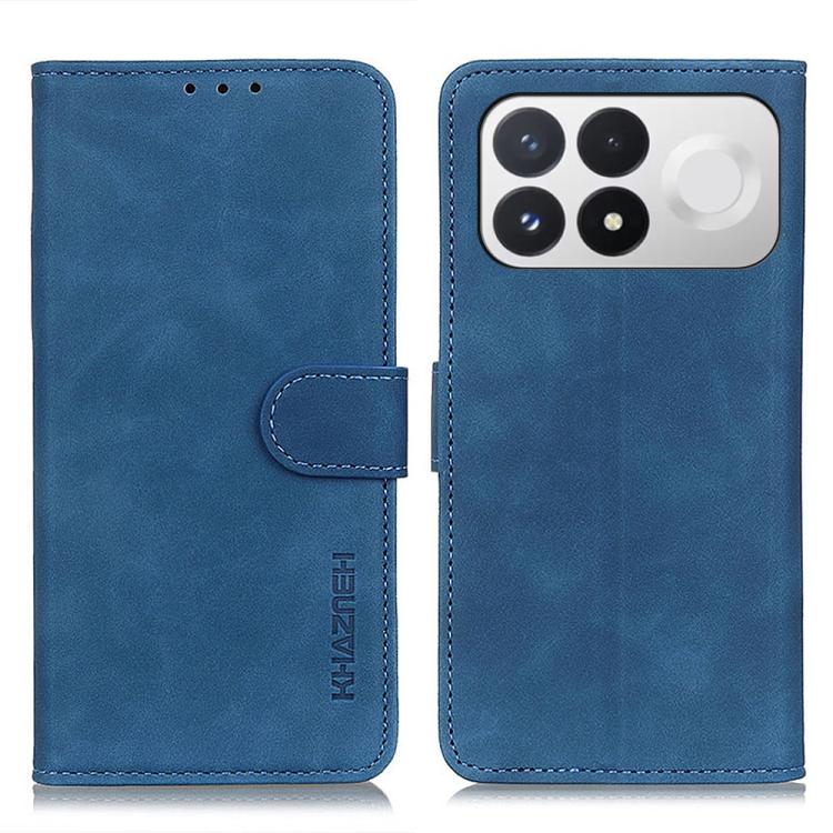 KHAZNEH Retro Texture Flip Leather Phone Case, For Redmi Note 17 5G/4G Global 169.7mm, For Redmi Note 17 Pro+ 5G Global 163.4mm, For Redmi Note 17 Pro 5G Global 163.5mm, For Redmi K100 Pro Max/Poco F9 Ultra 5G, For Redmi K100 Pro 5G/Poco F9 Pro 5G     ...
