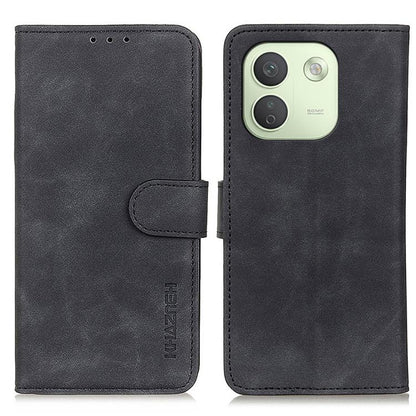 KHAZNEH Retro Texture Flip Leather Phone Case, For Redmi Note 17 5G/4G Global 169.7mm, For Redmi Note 17 Pro+ 5G Global 163.4mm, For Redmi Note 17 Pro 5G Global 163.5mm, For Redmi K100 Pro Max/Poco F9 Ultra 5G, For Redmi K100 Pro 5G/Poco F9 Pro 5G     ...