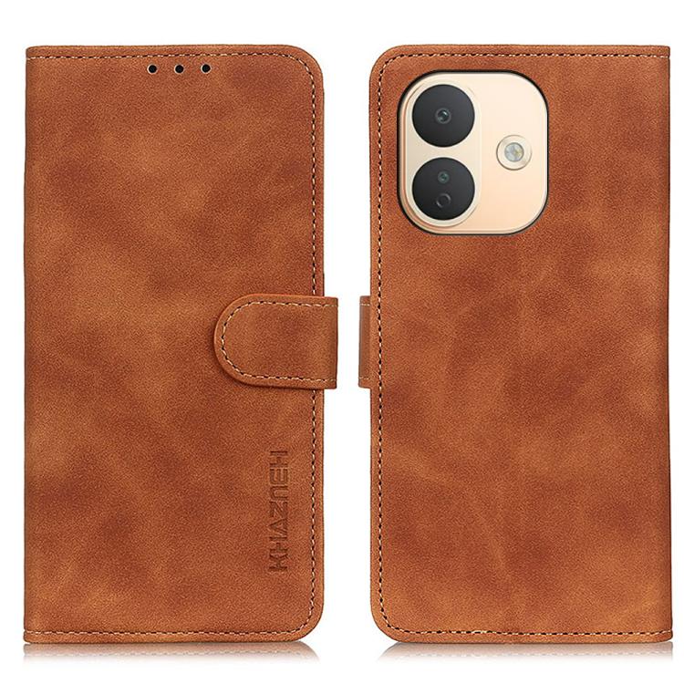 KHAZNEH Retro Texture Flip Leather Phone Case, For Redmi Note 17 5G/4G Global 169.7mm, For Redmi Note 17 Pro+ 5G Global 163.4mm, For Redmi Note 17 Pro 5G Global 163.5mm, For Redmi K100 Pro Max/Poco F9 Ultra 5G, For Redmi K100 Pro 5G/Poco F9 Pro 5G     ...