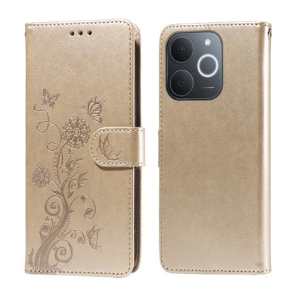 Embossed Butterfly Flowers Leather Phone Case, For Realme 16 Pro+ 5G, For Realme 16 Pro 5G, For Realme 15x 5G India / Realme C85 5G, For Realme C85 Pro 4G, For Realme 15T 5G, For Realme Narzo 80 Lite 4G / C71 India, For Realme 15 5G / Realme 15 Pro 5G ...