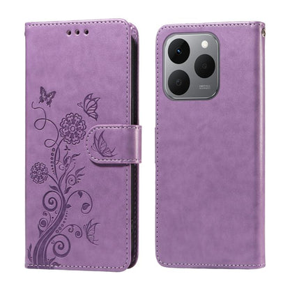 Embossed Butterfly Flowers Leather Phone Case, For Realme 16 Pro+ 5G, For Realme 16 Pro 5G, For Realme 15x 5G India / Realme C85 5G, For Realme C85 Pro 4G, For Realme 15T 5G, For Realme Narzo 80 Lite 4G / C71 India, For Realme 15 5G / Realme 15 Pro 5G ...