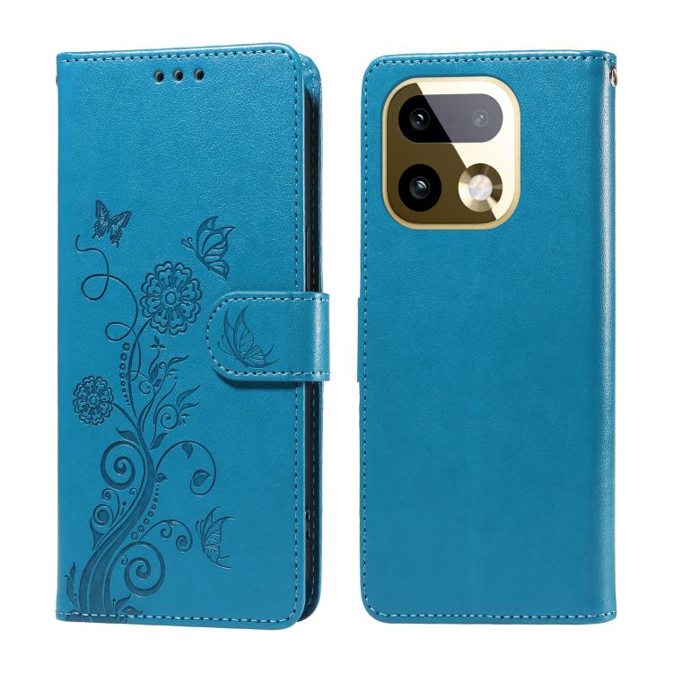 Embossed Butterfly Flowers Leather Phone Case, For Realme 16 Pro+ 5G, For Realme 16 Pro 5G, For Realme 15x 5G India / Realme C85 5G, For Realme C85 Pro 4G, For Realme 15T 5G, For Realme Narzo 80 Lite 4G / C71 India, For Realme 15 5G / Realme 15 Pro 5G ...