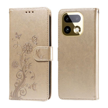 Embossed Butterfly Flowers Leather Phone Case, For Realme P4R 5G / P4x 4G / C100 4G / C100i, For Realme 16 Pro+ 5G, For Realme 16 Pro 5G, For Realme P4x 5G, For Realme 15x 5G India / Realme C85 5G, For Realme C85 Pro 4G, For Realme 15T 5G              ...