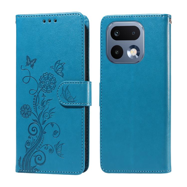 Embossed Butterfly Flowers Leather Phone Case, For Realme P4R 5G / P4x 4G / C100 4G / C100i, For Realme 16 Pro+ 5G, For Realme 16 Pro 5G, For Realme P4x 5G, For Realme 15x 5G India / Realme C85 5G, For Realme C85 Pro 4G, For Realme 15T 5G              ...