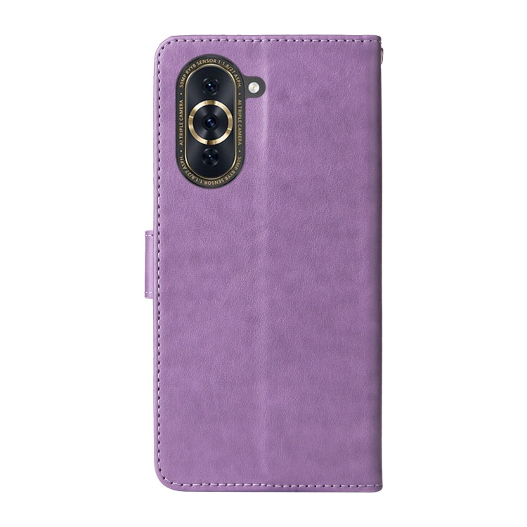 Embossed Butterfly Flowers Leather Phone Case, For Huawei nova 10 Pro, For Huawei nova 10, For Huawei nova Y90, For Huawei nova Y70 Plus