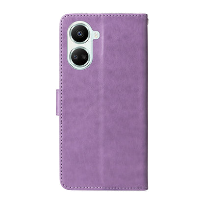 Geprägte Schmetterlingsblumen Leder Handyhülle, für Huawei nova 10 Pro, für Huawei nova 10, für Huawei nova Y90, für Huawei nova Y70 Plus