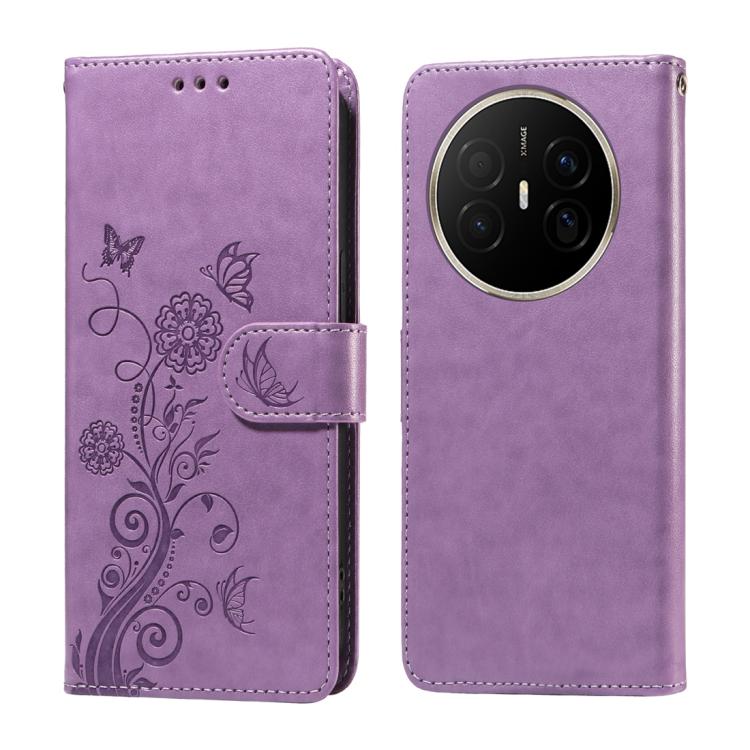 Embossed Butterfly Flowers Leather Phone Case, For Huawei Enjoy 90 Pro Max 5G, For Huawei Enjoy 90 / Enjoy 90 Plus 5G, For Huawei Enjoy 80 Plus, For Huawei nova 15 Pro / nova 15 Ultra, For Huawei Mate 70 Air 5G, For Huawei nova 14 Lite                 ...
