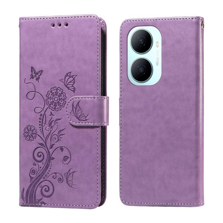 Embossed Butterfly Flowers Leather Phone Case, For Huawei nova 16, For Huawei Enjoy 90 Pro Max 5G, For Huawei Enjoy 90 / Enjoy 90 Plus 5G, For Huawei Enjoy 80 Plus, For Huawei nova 15 Pro / nova 15 Ultra, For Huawei Mate 70 Air 5G, For Huawei nova 14 L...