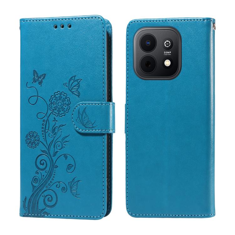 Embossed Butterfly Flowers Leather Phone Case, For Huawei nova 16, For Huawei Enjoy 90 Pro Max 5G, For Huawei Enjoy 90 / Enjoy 90 Plus 5G, For Huawei Enjoy 80 Plus, For Huawei nova 15 Pro / nova 15 Ultra, For Huawei Mate 70 Air 5G, For Huawei nova 14 L...