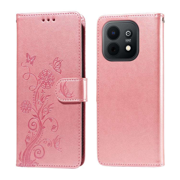 Embossed Butterfly Flowers Leather Phone Case, For Huawei nova 16, For Huawei Enjoy 90 Pro Max 5G, For Huawei Enjoy 90 / Enjoy 90 Plus 5G, For Huawei Enjoy 80 Plus, For Huawei nova 15 Pro / nova 15 Ultra, For Huawei Mate 70 Air 5G, For Huawei nova 14 L...