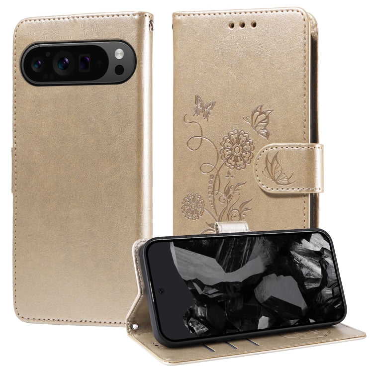 Embossed Butterfly Flowers Leather Phone Case, For Google Pixel 11 Pro XL, For Google Pixel 11 / Pixel 11 Pro, For Google Pixel 10a, For Google Pixel 9a, For Google Pixel 9 Pro XL, For Google Pixel 9 / 9 Pro, For Google Pixel 8a, For Google Pixel 8 Pro...