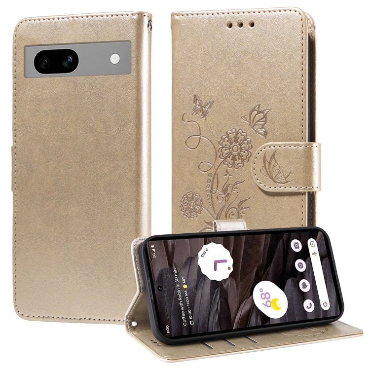 Embossed Butterfly Flowers Leather Phone Case, For Google Pixel 11 Pro XL, For Google Pixel 11 / Pixel 11 Pro, For Google Pixel 10a, For Google Pixel 9a, For Google Pixel 9 Pro XL, For Google Pixel 9 / 9 Pro, For Google Pixel 8a, For Google Pixel 8 Pro...