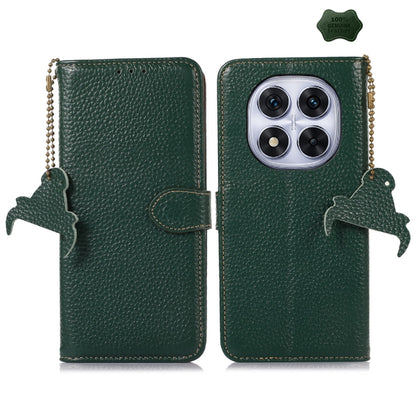 Genuine Leather Litchi Texture RFID Leather Phone Case, For Redmi A7 Pro 171mm/Poco C85x 5G, For Redmi Turbo 5 Max / Poco X8 Pro Max, For Redmi Turbo 5 5G / Poco X8 Pro 5G, For Redmi Note 15 5G Global 164mm, For Redmi K90 Pro Max/Poco F8 Ultra         ...
