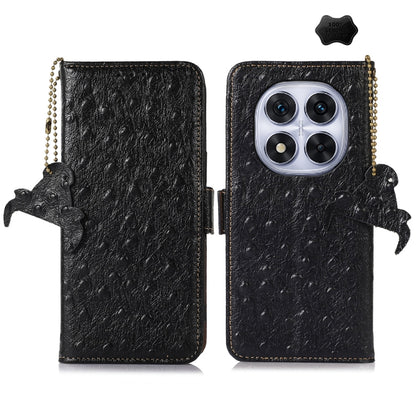 Ostrich Pattern Genuine Leather RFID Phone Case, For Redmi A7 Pro 171mm/Poco C85x 5G, For Redmi Turbo 5 Max / Poco X8 Pro Max, For Redmi Turbo 5 5G / Poco X8 Pro 5G, For Redmi Note 15 5G Global 164mm, For Redmi K90 Pro Max/Poco F8 Ultra                ...