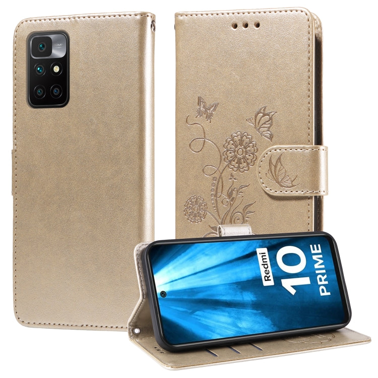 Embossed Butterfly Flowers Leather Phone Case, For Redmi Note 12 Explorer / Note 12 Pro+, For Redmi Note 12 Pro 5G Global, For Redmi Note 12 5G Global, For Redmi Note 10 4G India / 10S 4G, For Redmi Note 11 SE 4G India, For Redmi 10 2022 / 10 Prime    ...