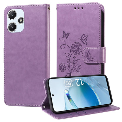 Embossed Butterfly Flowers Leather Phone Case, For Redmi Note 14 5G, For Redmi Note 14 Pro 5G / Note 14 Pro+ 5G, For Redmi 14C, For Redmi K70 Ultra, For Redmi 13 4G / Note 13R, For Redmi K70 / K70 Pro, For Redmi Note 13 Pro 4G, For Redmi 13C 5G / 4G / ...