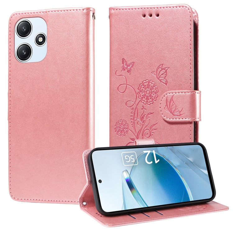 Embossed Butterfly Flowers Leather Phone Case, For Redmi Note 14 5G, For Redmi Note 14 Pro 5G / Note 14 Pro+ 5G, For Redmi 14C, For Redmi K70 Ultra, For Redmi 13 4G / Note 13R, For Redmi K70 / K70 Pro, For Redmi Note 13 Pro 4G, For Redmi 13C 5G / 4G / ...