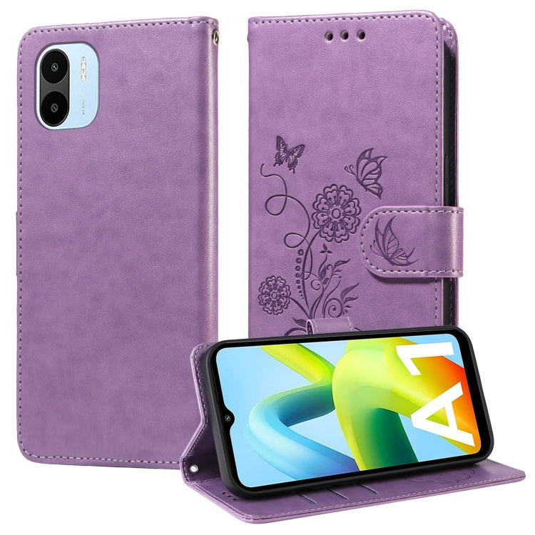 Embossed Butterfly Flowers Leather Phone Case, For Redmi Note 11 Pro 5G / 4G Global, For Redmi Note 12 4G Global, For Redmi A1 4G / A2 4G, For Redmi Note 12 Explorer / Note 12 Pro+, For Redmi Note 12 Pro 5G Global, For Redmi Note 12 5G Global          ...