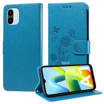 Embossed Butterfly Flowers Leather Phone Case, For Redmi Note 11 Pro 5G / 4G Global, For Redmi Note 12 4G Global, For Redmi A1 4G / A2 4G, For Redmi Note 12 Explorer / Note 12 Pro+, For Redmi Note 12 Pro 5G Global, For Redmi Note 12 5G Global          ...
