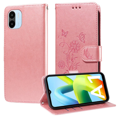 Embossed Butterfly Flowers Leather Phone Case, For Redmi Note 11 Pro 5G / 4G Global, For Redmi Note 12 4G Global, For Redmi A1 4G / A2 4G, For Redmi Note 12 Explorer / Note 12 Pro+, For Redmi Note 12 Pro 5G Global, For Redmi Note 12 5G Global          ...