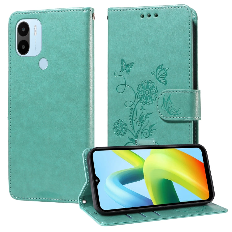 Embossed Butterfly Flowers Leather Phone Case, For Redmi Note 14 5G, For Redmi Note 14 Pro 5G / Note 14 Pro+ 5G, For Redmi 14C, For Redmi K70 Ultra, For Redmi 13 4G / Note 13R, For Redmi K70 / K70 Pro, For Redmi Note 13 Pro 4G, For Redmi 13C 5G / 4G / ...