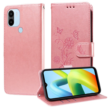 Embossed Butterfly Flowers Leather Phone Case, For Redmi Note 14 5G, For Redmi Note 14 Pro 5G / Note 14 Pro+ 5G, For Redmi 14C, For Redmi K70 Ultra, For Redmi 13 4G / Note 13R, For Redmi K70 / K70 Pro, For Redmi Note 13 Pro 4G, For Redmi 13C 5G / 4G / ...