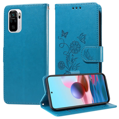 Embossed Butterfly Flowers Leather Phone Case, For Redmi Note 12 Explorer / Note 12 Pro+, For Redmi Note 12 Pro 5G Global, For Redmi Note 12 5G Global, For Redmi Note 10 4G India / 10S 4G, For Redmi Note 11 SE 4G India, For Redmi 10 2022 / 10 Prime    ...