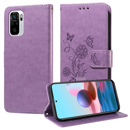 Embossed Butterfly Flowers Leather Phone Case, For Redmi Note 12 Explorer / Note 12 Pro+, For Redmi Note 12 Pro 5G Global, For Redmi Note 12 5G Global, For Redmi Note 10 4G India / 10S 4G, For Redmi Note 11 SE 4G India, For Redmi 10 2022 / 10 Prime    ...