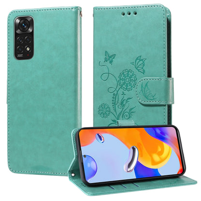 Embossed Butterfly Flowers Leather Phone Case, For Redmi Note 12 Explorer / Note 12 Pro+, For Redmi Note 12 Pro 5G Global, For Redmi Note 12 5G Global, For Redmi Note 10 4G India / 10S 4G, For Redmi Note 11 SE 4G India, For Redmi 10 2022 / 10 Prime    ...