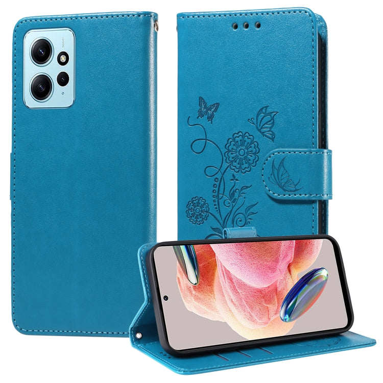 Embossed Butterfly Flowers Leather Phone Case, For Redmi Note 11 Pro 5G / 4G Global, For Redmi Note 12 4G Global, For Redmi A1 4G / A2 4G, For Redmi Note 12 Explorer / Note 12 Pro+, For Redmi Note 12 Pro 5G Global, For Redmi Note 12 5G Global          ...