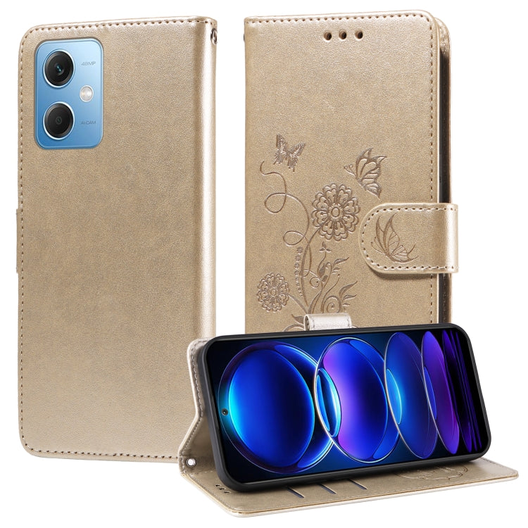Embossed Butterfly Flowers Leather Phone Case, For Redmi Note 12 Explorer / Note 12 Pro+, For Redmi Note 12 Pro 5G Global, For Redmi Note 12 5G Global, For Redmi Note 10 4G India / 10S 4G, For Redmi Note 11 SE 4G India, For Redmi 10 2022 / 10 Prime    ...