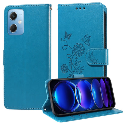 Embossed Butterfly Flowers Leather Phone Case, For Redmi Note 12 Explorer / Note 12 Pro+, For Redmi Note 12 Pro 5G Global, For Redmi Note 12 5G Global, For Redmi Note 10 4G India / 10S 4G, For Redmi Note 11 SE 4G India, For Redmi 10 2022 / 10 Prime    ...