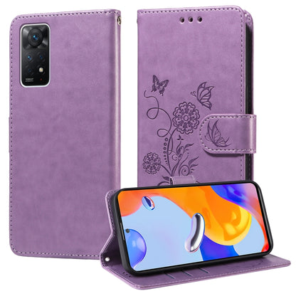 Embossed Butterfly Flowers Leather Phone Case, For Redmi Note 11 Pro 5G / 4G Global, For Redmi Note 12 4G Global, For Redmi A1 4G / A2 4G, For Redmi Note 12 Explorer / Note 12 Pro+, For Redmi Note 12 Pro 5G Global, For Redmi Note 12 5G Global          ...