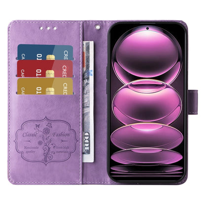 Embossed Butterfly Flowers Leather Phone Case, For Redmi Note 12 Explorer / Note 12 Pro+, For Redmi Note 12 Pro 5G Global, For Redmi Note 12 5G Global, For Redmi Note 10 4G India / 10S 4G, For Redmi Note 11 SE 4G India, For Redmi 10 2022 / 10 Prime    ...