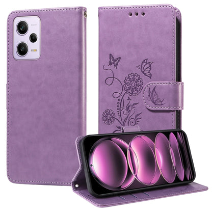 Embossed Butterfly Flowers Leather Phone Case, For Redmi Note 11 Pro 5G / 4G Global, For Redmi Note 12 4G Global, For Redmi A1 4G / A2 4G, For Redmi Note 12 Explorer / Note 12 Pro+, For Redmi Note 12 Pro 5G Global, For Redmi Note 12 5G Global          ...