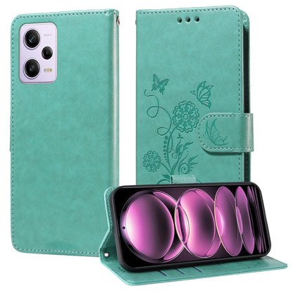 Embossed Butterfly Flowers Leather Phone Case, For Redmi Note 11 Pro 5G / 4G Global, For Redmi Note 12 4G Global, For Redmi A1 4G / A2 4G, For Redmi Note 12 Explorer / Note 12 Pro+, For Redmi Note 12 Pro 5G Global, For Redmi Note 12 5G Global          ...