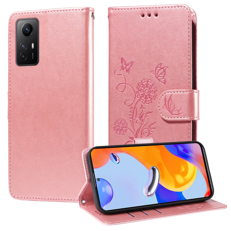 Embossed Butterfly Flowers Leather Phone Case, For Redmi Note 14 5G, For Redmi Note 14 Pro 5G / Note 14 Pro+ 5G, For Redmi 14C, For Redmi K70 Ultra, For Redmi 13 4G / Note 13R, For Redmi K70 / K70 Pro, For Redmi Note 13 Pro 4G, For Redmi 13C 5G / 4G / ...