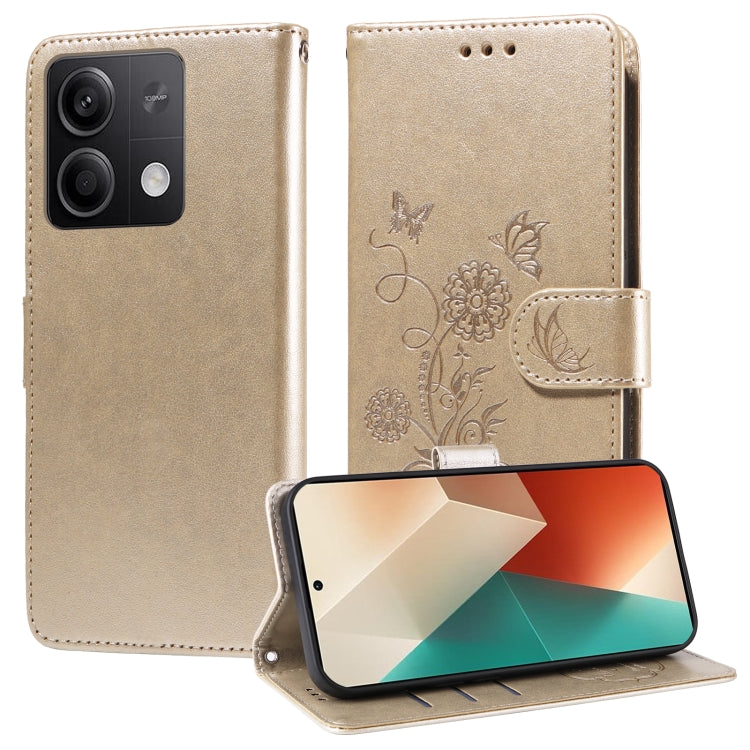 Embossed Butterfly Flowers Leather Phone Case, For Redmi Note 14 5G, For Redmi Note 14 Pro 5G / Note 14 Pro+ 5G, For Redmi 14C, For Redmi K70 Ultra, For Redmi 13 4G / Note 13R, For Redmi K70 / K70 Pro, For Redmi Note 13 Pro 4G, For Redmi 13C 5G / 4G / ...
