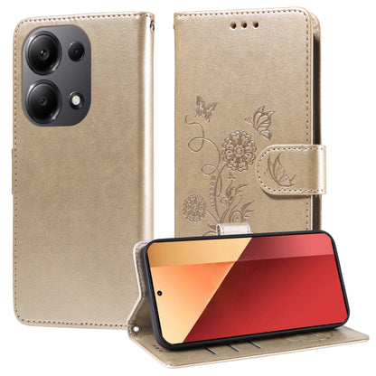 Embossed Butterfly Flowers Leather Phone Case, For Redmi Note 14 5G, For Redmi Note 14 Pro 5G / Note 14 Pro+ 5G, For Redmi 14C, For Redmi K70 Ultra, For Redmi 13 4G / Note 13R, For Redmi K70 / K70 Pro, For Redmi Note 13 Pro 4G, For Redmi 13C 5G / 4G / ...