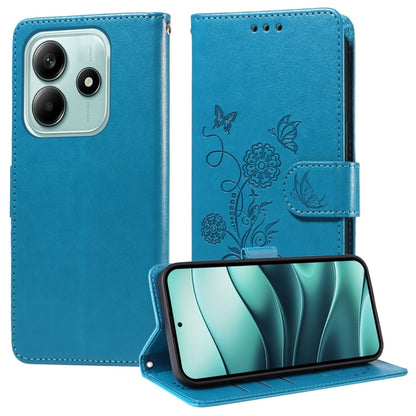 Embossed Butterfly Flowers Leather Phone Case, For Redmi Note 14 5G, For Redmi Note 14 Pro 5G / Note 14 Pro+ 5G, For Redmi 14C, For Redmi K70 Ultra, For Redmi 13 4G / Note 13R, For Redmi K70 / K70 Pro, For Redmi Note 13 Pro 4G, For Redmi 13C 5G / 4G / ...
