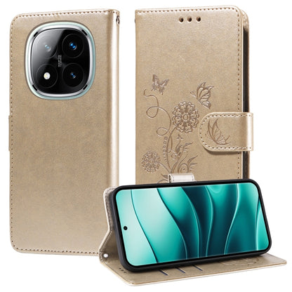 Embossed Butterfly Flowers Leather Phone Case, For Redmi Note 14 5G, For Redmi Note 14 Pro 5G / Note 14 Pro+ 5G, For Redmi 14C, For Redmi K70 Ultra, For Redmi 13 4G / Note 13R, For Redmi K70 / K70 Pro, For Redmi Note 13 Pro 4G, For Redmi 13C 5G / 4G / ...
