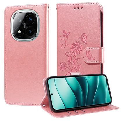 Embossed Butterfly Flowers Leather Phone Case, For Redmi Note 14 5G, For Redmi Note 14 Pro 5G / Note 14 Pro+ 5G, For Redmi 14C, For Redmi K70 Ultra, For Redmi 13 4G / Note 13R, For Redmi K70 / K70 Pro, For Redmi Note 13 Pro 4G, For Redmi 13C 5G / 4G / ...