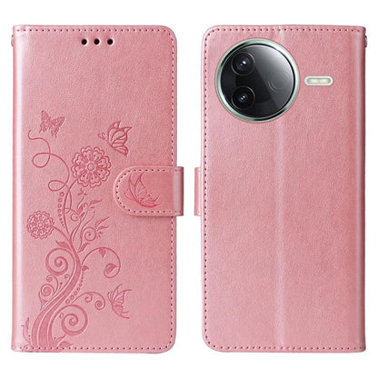 Embossed Butterfly Flowers Leather Phone Case, For Redmi K80 Pro, For Redmi K80, For Redmi Note 14 4G 163.25mm Global, For Redmi Note 14 5G, For Redmi Note 14 Pro 5G / Note 14 Pro+ 5G, For Redmi 14C, For Redmi K70 Ultra, For Redmi 13 4G / Note 13R     ...