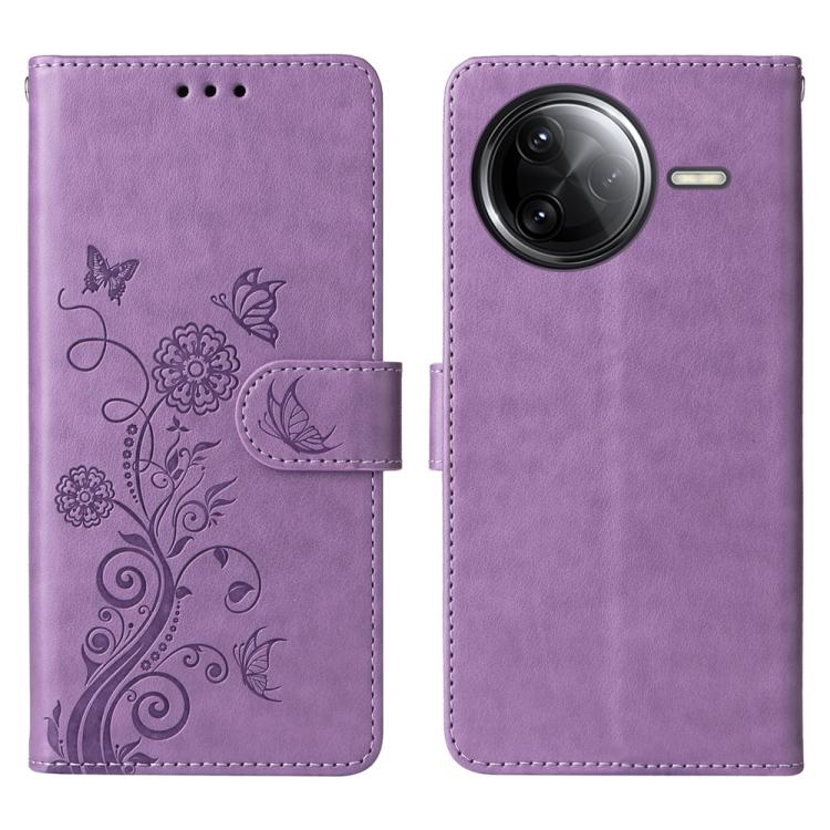 Embossed Butterfly Flowers Leather Phone Case, For Redmi K80 Pro, For Redmi K80, For Redmi Note 14 4G 163.25mm Global, For Redmi Note 14 5G, For Redmi Note 14 Pro 5G / Note 14 Pro+ 5G, For Redmi 14C, For Redmi K70 Ultra, For Redmi 13 4G / Note 13R     ...