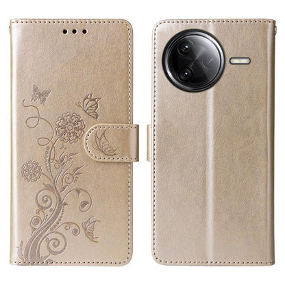 Embossed Butterfly Flowers Leather Phone Case, For Redmi K80 Pro, For Redmi K80, For Redmi Note 14 4G 163.25mm Global, For Redmi Note 14 5G, For Redmi Note 14 Pro 5G / Note 14 Pro+ 5G, For Redmi 14C, For Redmi K70 Ultra, For Redmi 13 4G / Note 13R     ...