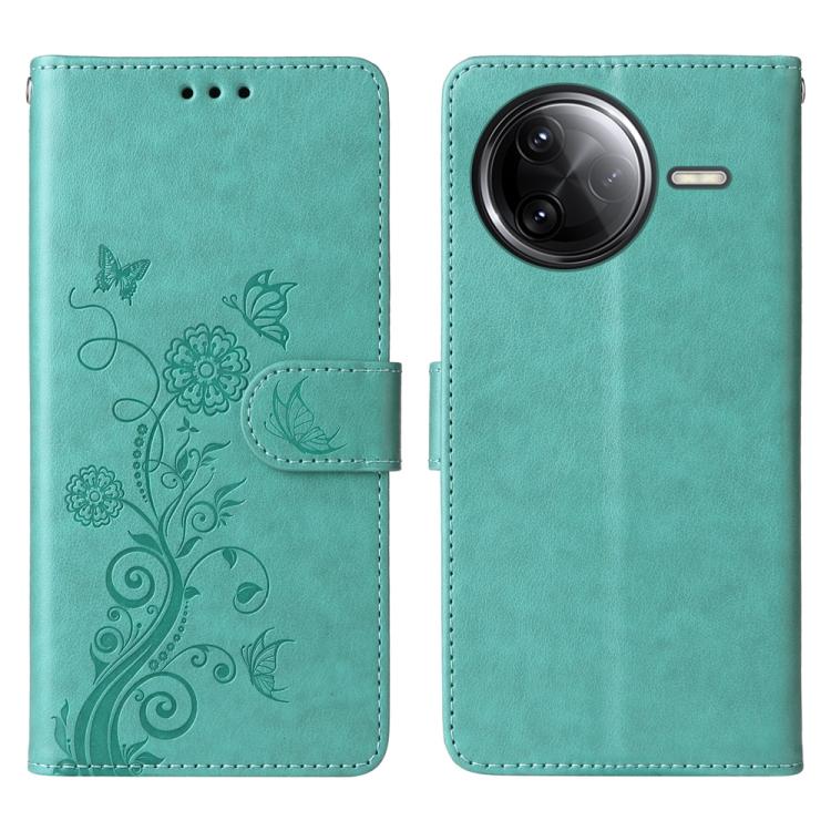 Embossed Butterfly Flowers Leather Phone Case, For Redmi K80 Pro, For Redmi K80, For Redmi Note 14 4G 163.25mm Global, For Redmi Note 14 5G, For Redmi Note 14 Pro 5G / Note 14 Pro+ 5G, For Redmi 14C, For Redmi K70 Ultra, For Redmi 13 4G / Note 13R     ...